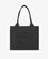 Bolsa grande Ganni de lona gris oscuro